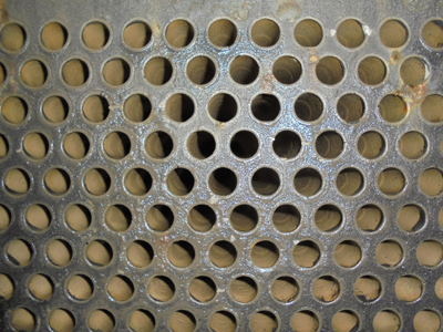 冷凍機化学薬品洗浄、カルシウムスケール