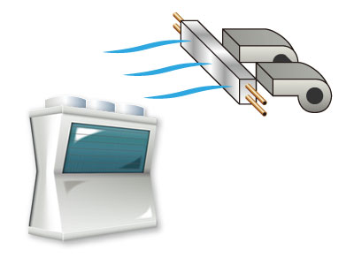 業務用空調機洗浄