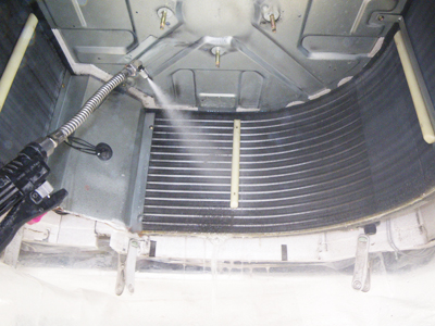 業務用空調機洗浄