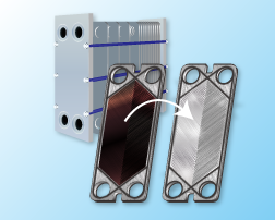 アルファラバル、日坂製作所、プレート熱交換器洗浄整備