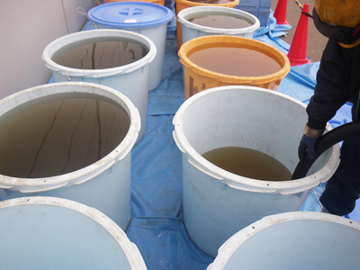 中国四国山口の三洋パナソニック冷凍機リチウム溶液吸収溶液回収